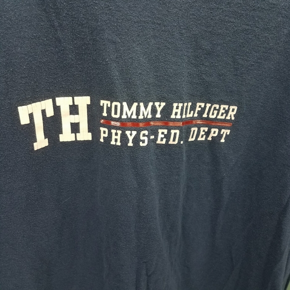 VINTAGE TOMMY HILFIGER PHYS ED LS SHIRT SZ L - Picture 7 of 8